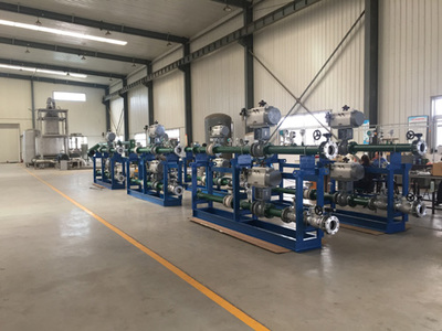 河南思科測控出口項目成套閥門控制站完工